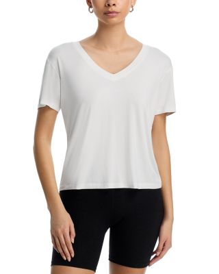 Georgia Jersey V Neck Tee