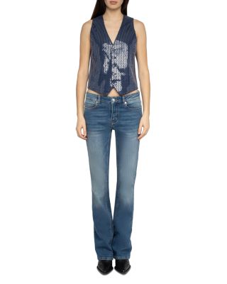 Emaux Sequin Waistcoat