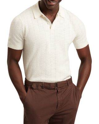 Edgard Mixed Stitch Polo Shirt