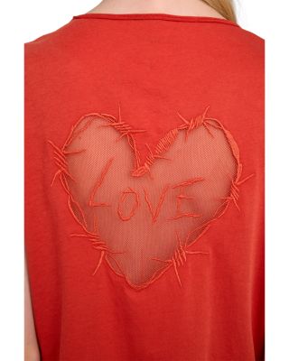 Henley Fishnet T Shirt