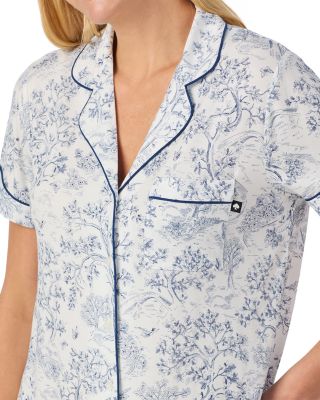 Jersey Short Sleeve Boxer Pajama Set