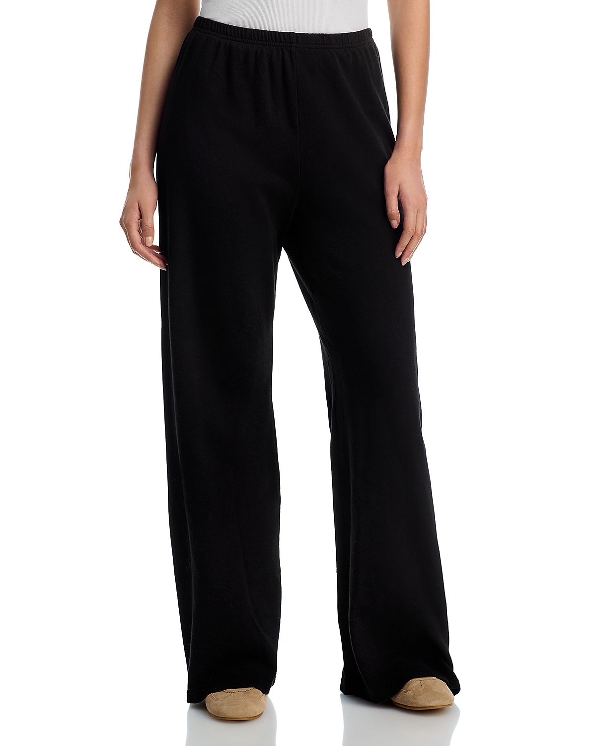Aqua Macy Wide Leg Sweatpants - Exclusive