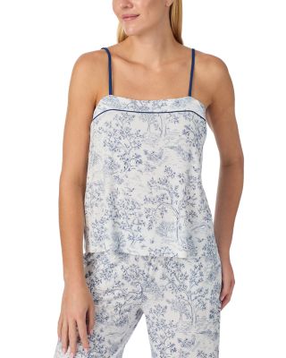 Jersey Cami Cropped Pajama Set