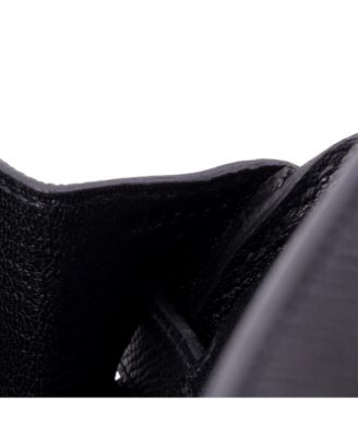 Birkin 30 Handbag Black Epsom with Palladium Hardware