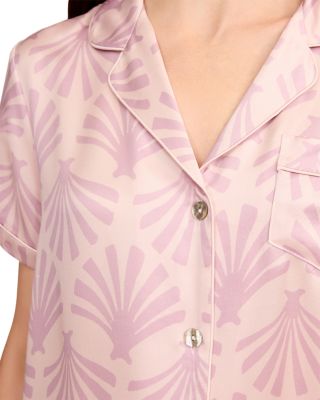 Silk Blush Tide Short Sleeve Short Set