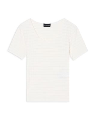 Geometric Jacquard Top