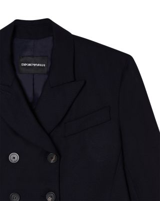 Wool Double Breasted Blazer