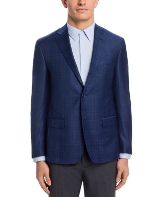 Tonal Plaid Regular Fit Classic Jacket - Exclusive