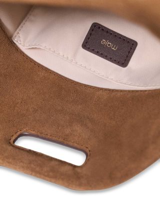 Miss M Mini Suede & Leather Shoulder Bag