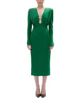 Florida Plunge Neck Dress