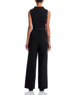 Cowl Neck Crepe Jumpsuit - Exclusive