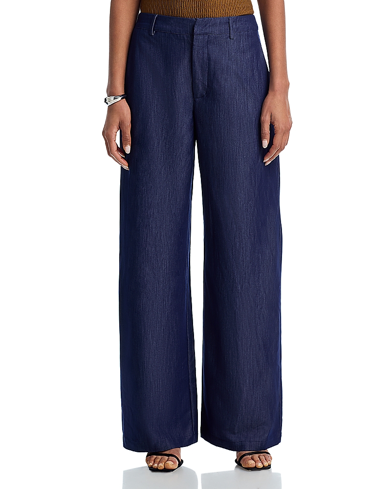 Aqua Denim Pants - Exclusive