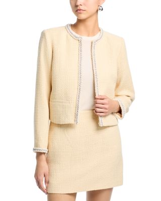 Pearl Tweed Blazer & Pearl Tweed Mini Skirt- Exclusive