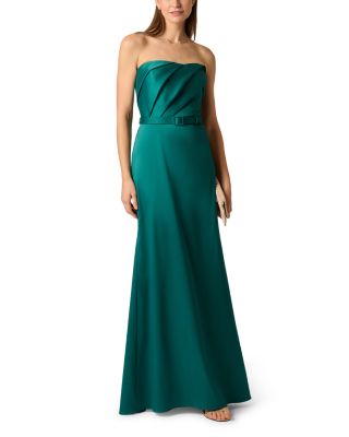 Strapless Stretch Mikado Gown