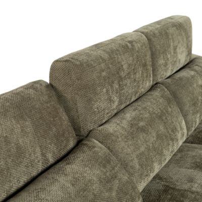 Riposto 3 Piece Fabric Motion Sectional