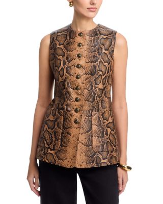 Abi Leather Vest