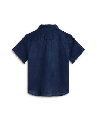 Boys' Linen Short Sleeve Shirt - Baby