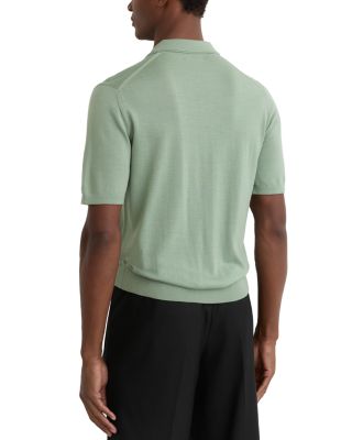 Open Collar Polo Shirt