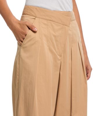 Heron Pleated Wide Leg Pants