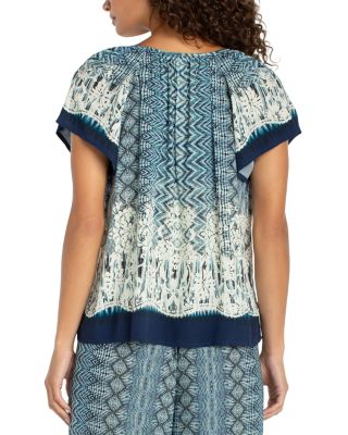 Short Sleeve Woven Top