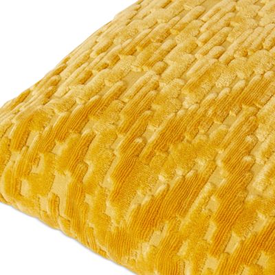 Fossile Embossed Decorative Pillow, 15.75" x 15.75"