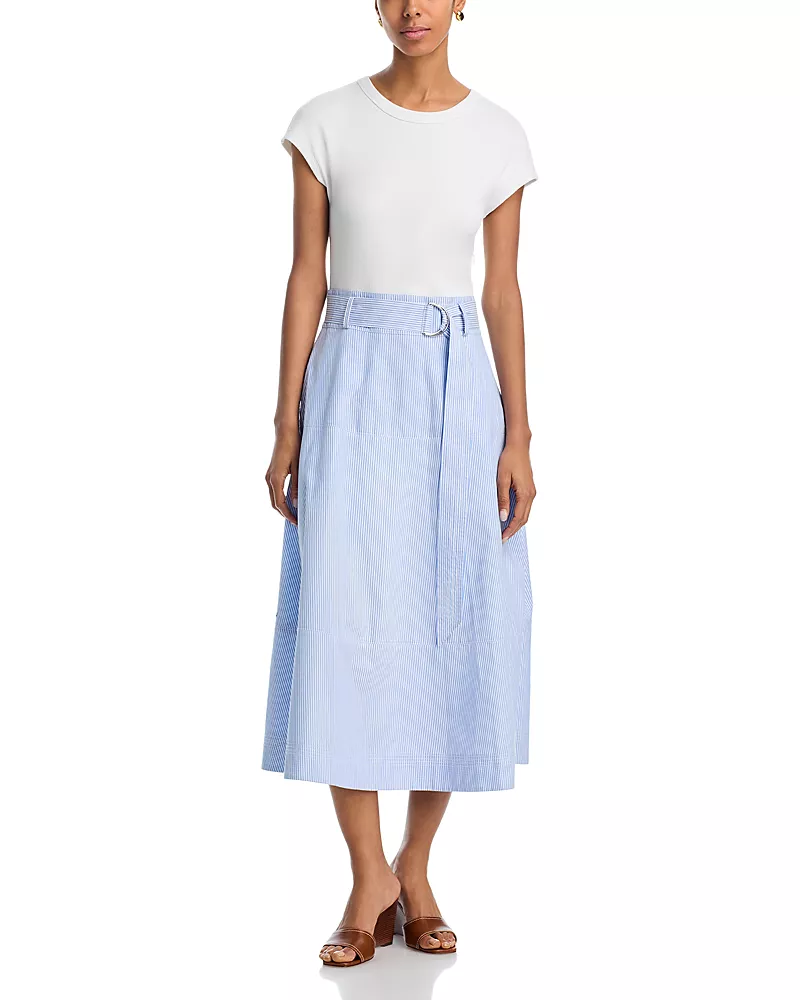 Veronica Beard Belmar Mixed Media Dress