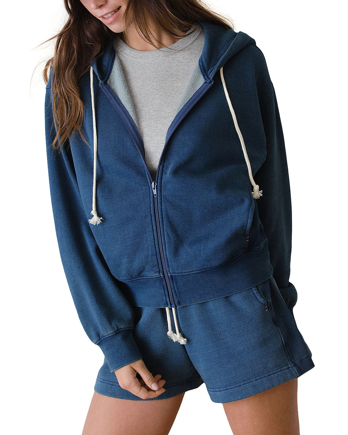 Marine Layer Cloud 9 Fleece Full Zip Sweatshirt