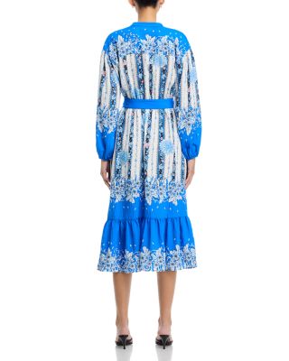 Belted Long Sleeve Dress 