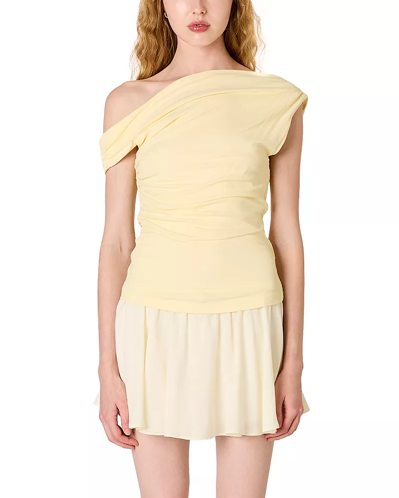 Nia Mariposa One Shoulder Top