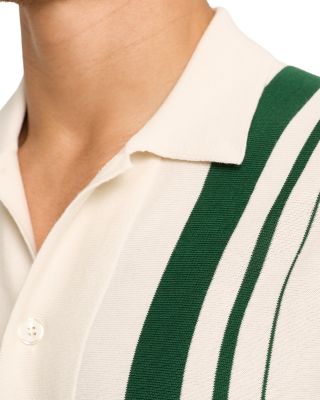 Tiernan Border Striped Cotton Shirt