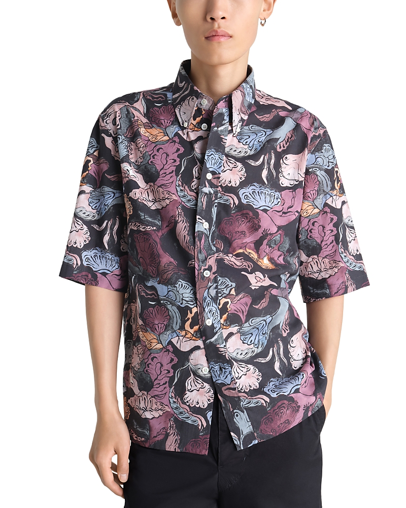 Lemaire Relaxed Fit Short Sleeve Utility Shirt