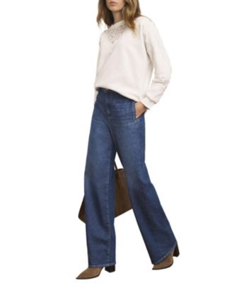  Women's Lace Detail Sweatshirt