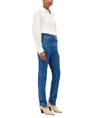  Slim Denim in Medium Blue Wash