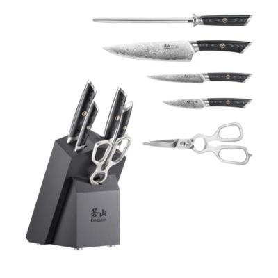 Kuro 6 Piece Knife & Block Set