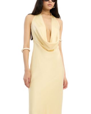 Chiffon Halter Dress