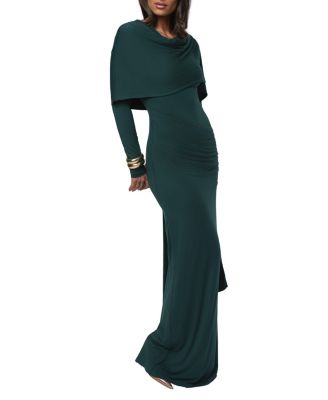  Glitz Asymmetric Maxi Dress