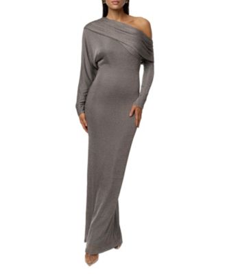  Drape and Shine Maxi Dress