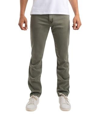 Mugsy Men's Classic Fit Jeans Signature Stretch Denim Green Wash ...