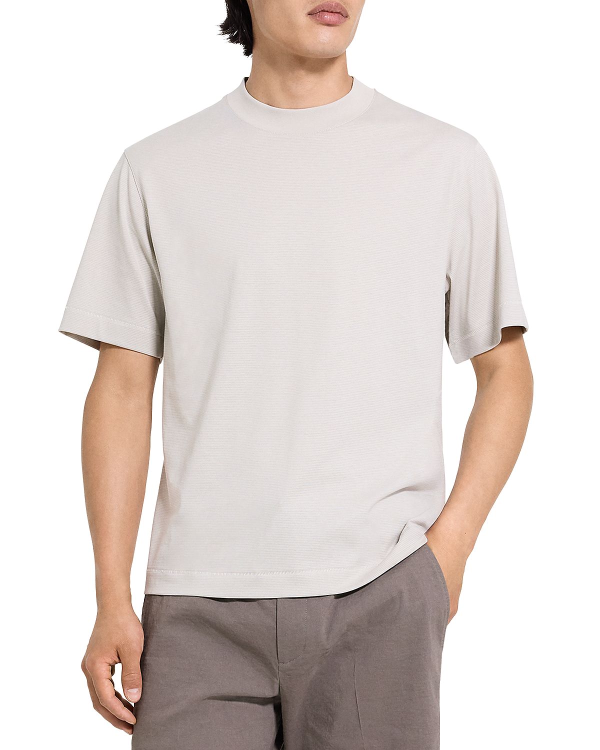 Theory Relaxed Fit Striped Tee