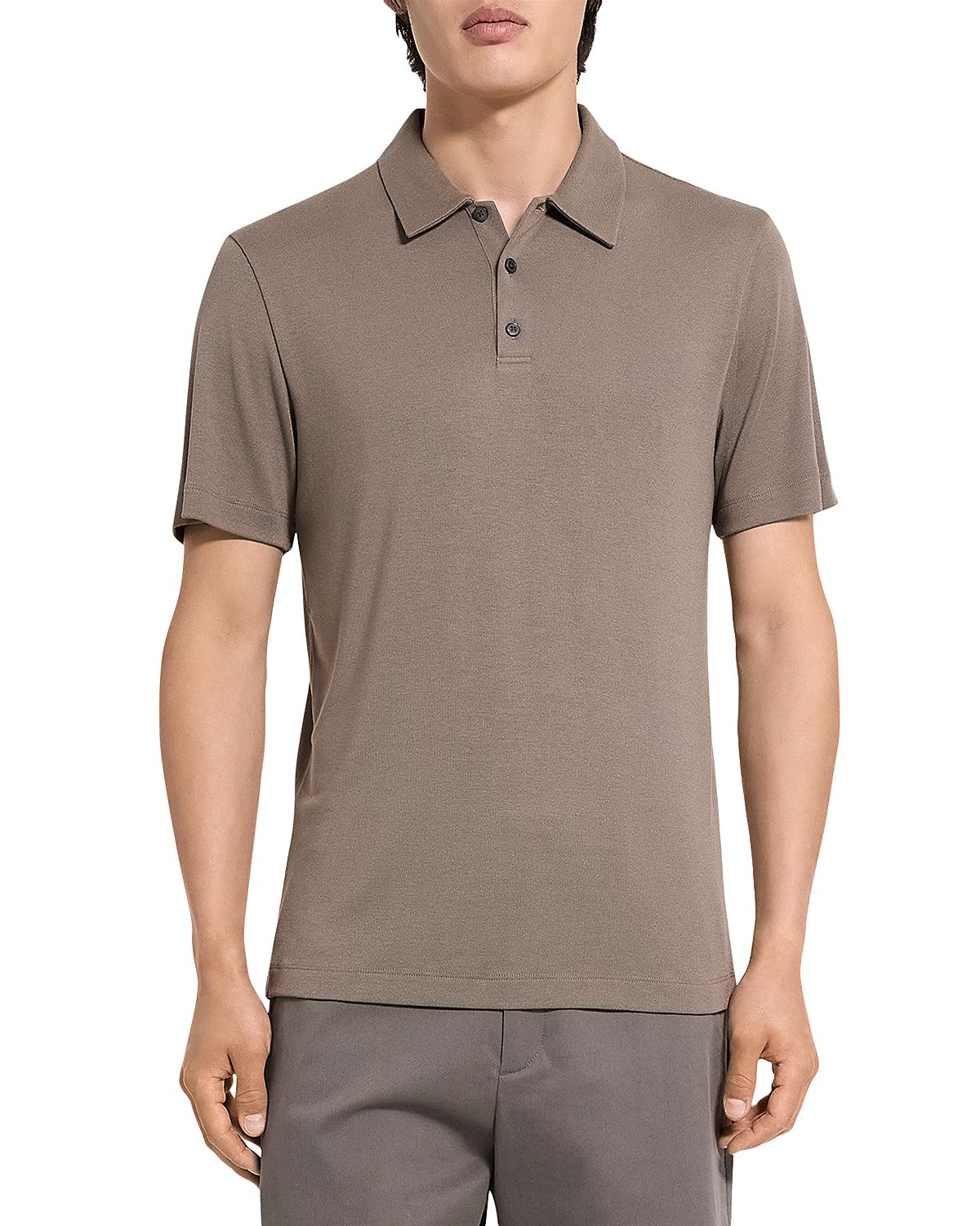 Theory Bron Anemone Jersey Polo Shirt