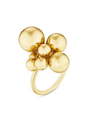 18K Yellow Gold Psyche Bubbles Ring