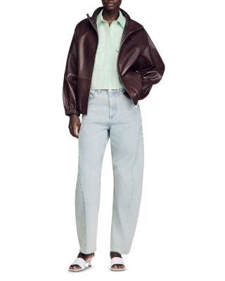 Kaia Crop Check Shirt 