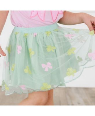 Girls' Sweet Shamrock Sequin St. Patrick's Day Tutu - Baby, Little Kid, Big Kid