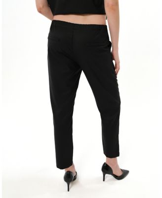 Women's All-Season Wool Under Belly Maternity Dress Pants