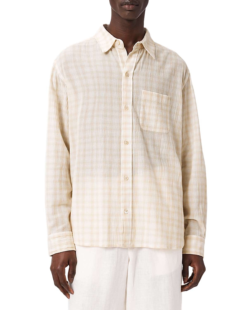 Allsaints Toya Check Pocket Shirt