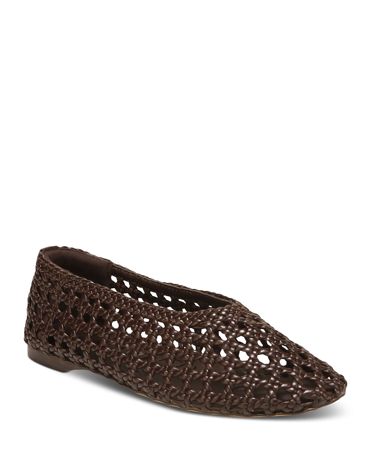 Sam Edelman Women's Shira Woven Leather Ballet Flats