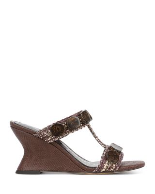 Women's Dante Stone Embellished Wedge Sandals