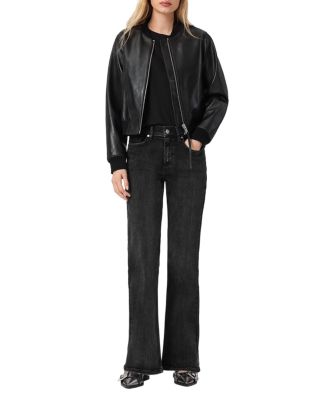 Ember High Rise Stretch Bootcut Jeans in Washed Black