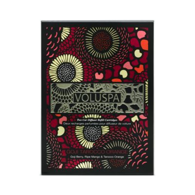 Goji Tarocco Orange Car Diffuser Twin Refill Cartridge