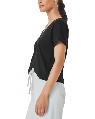 Louisa V Neck Short Sleeve Tee